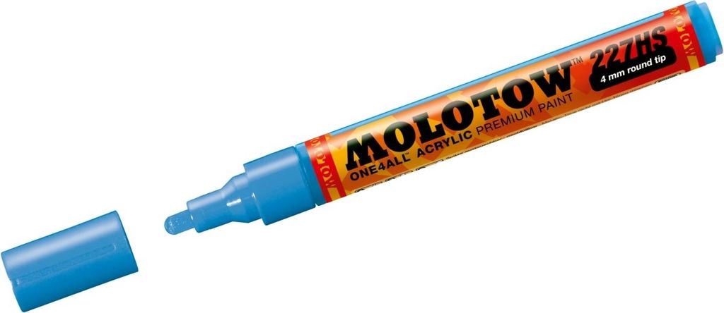 Molotow Acrylmarker ONE4ALL ACRYLIC 227HS 4 mm, Nr. 161, schockblau mittel