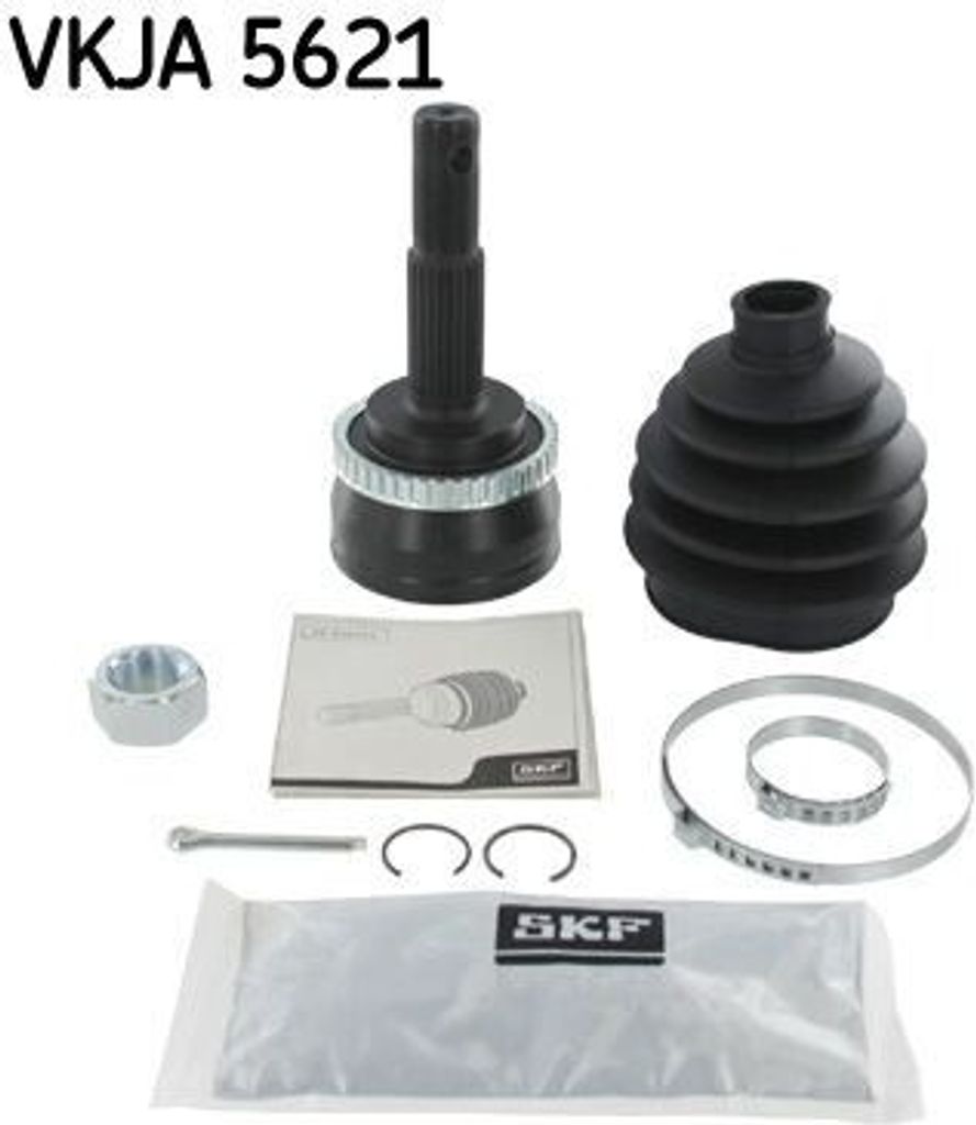 SKF VKJA 5621 Gelenksatz, Antriebswelle OE 39211BM526 kompatibel mit Almera