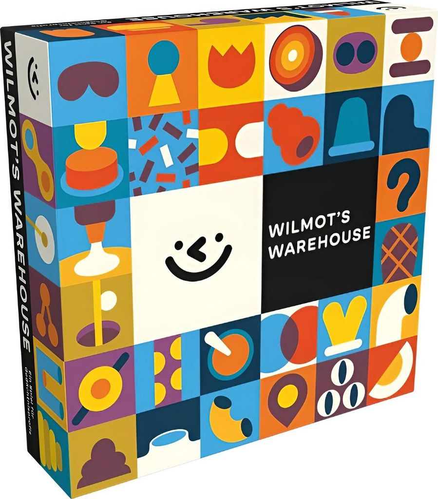 ASMODEE Wilmot's Warehouse Brettspiel – kooperatives Familienspiel