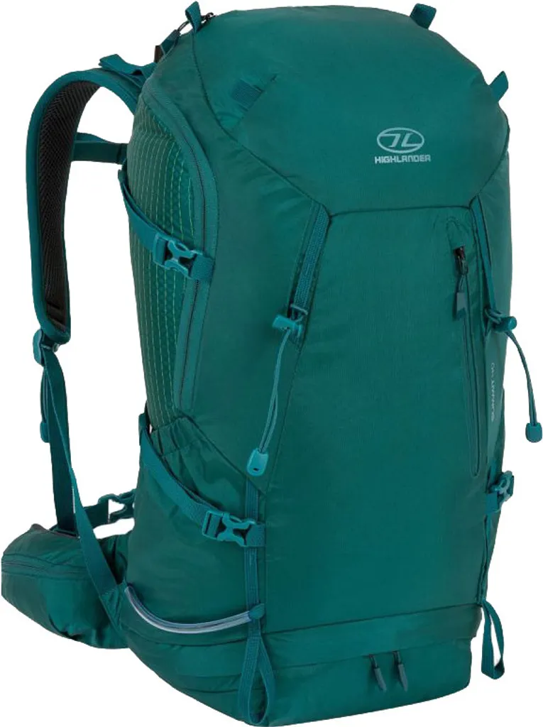 Sac à Dos de Trekking 40 Litres Vert pour la Marche en Moyenne Montagne