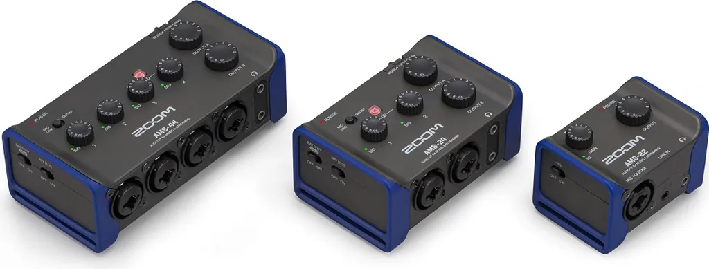Zoom AMS-22 Mini Interface 2 Entrées 2 Sorties avec Mode Loopback Dédié - 8