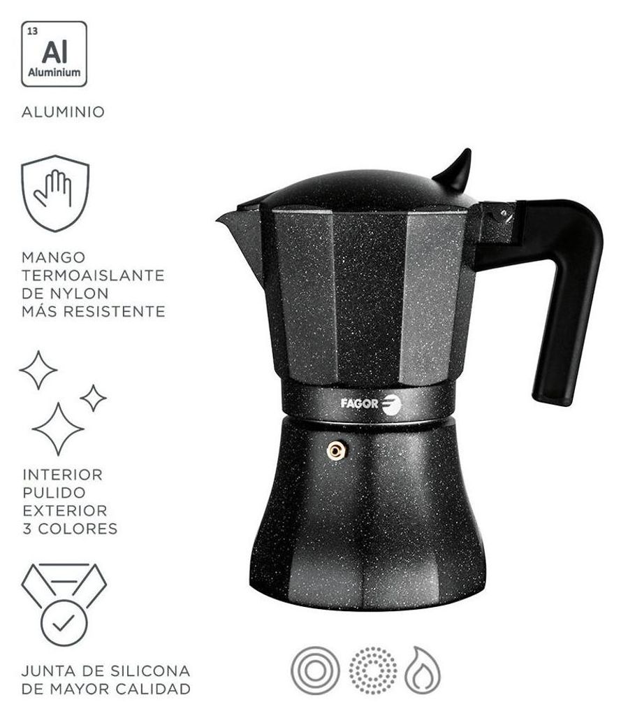 Cafetière Tiramisu 12 Tasses Aluminium 3004, Grande Image du produit 