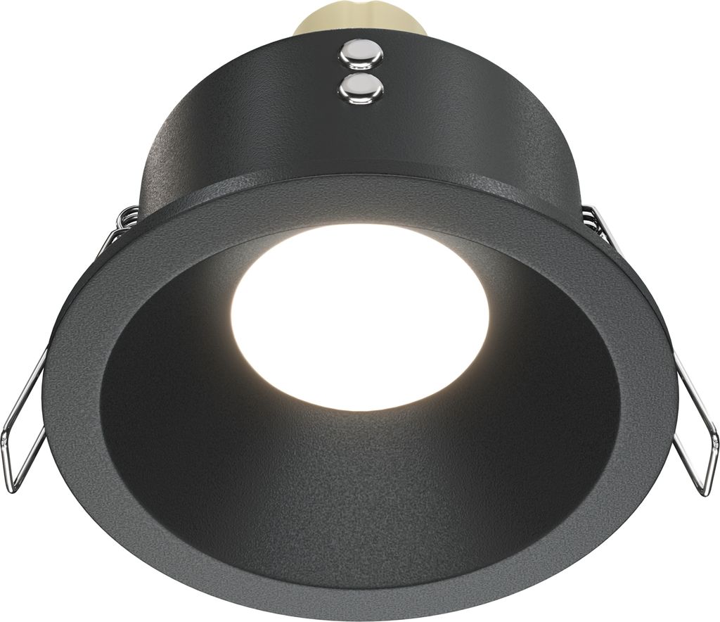 Maytoni Zoom Einbauleuchte DL032-2-01B 1xGU10, Schwarz, aus Produktbild 