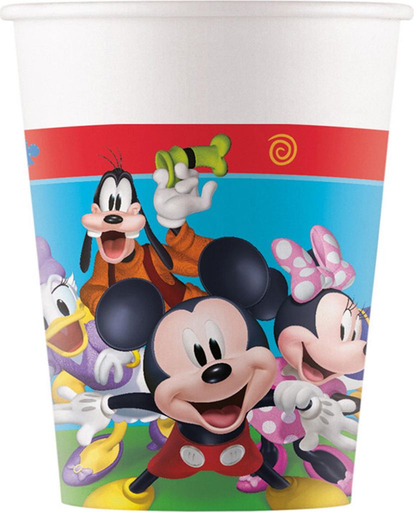 Mickey Mouse Pappbecher 200ml 8 Stk