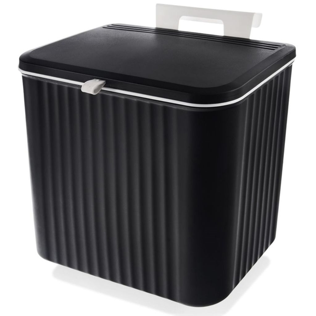 Poubelle murale 13L avec double couvercle Image du produit 