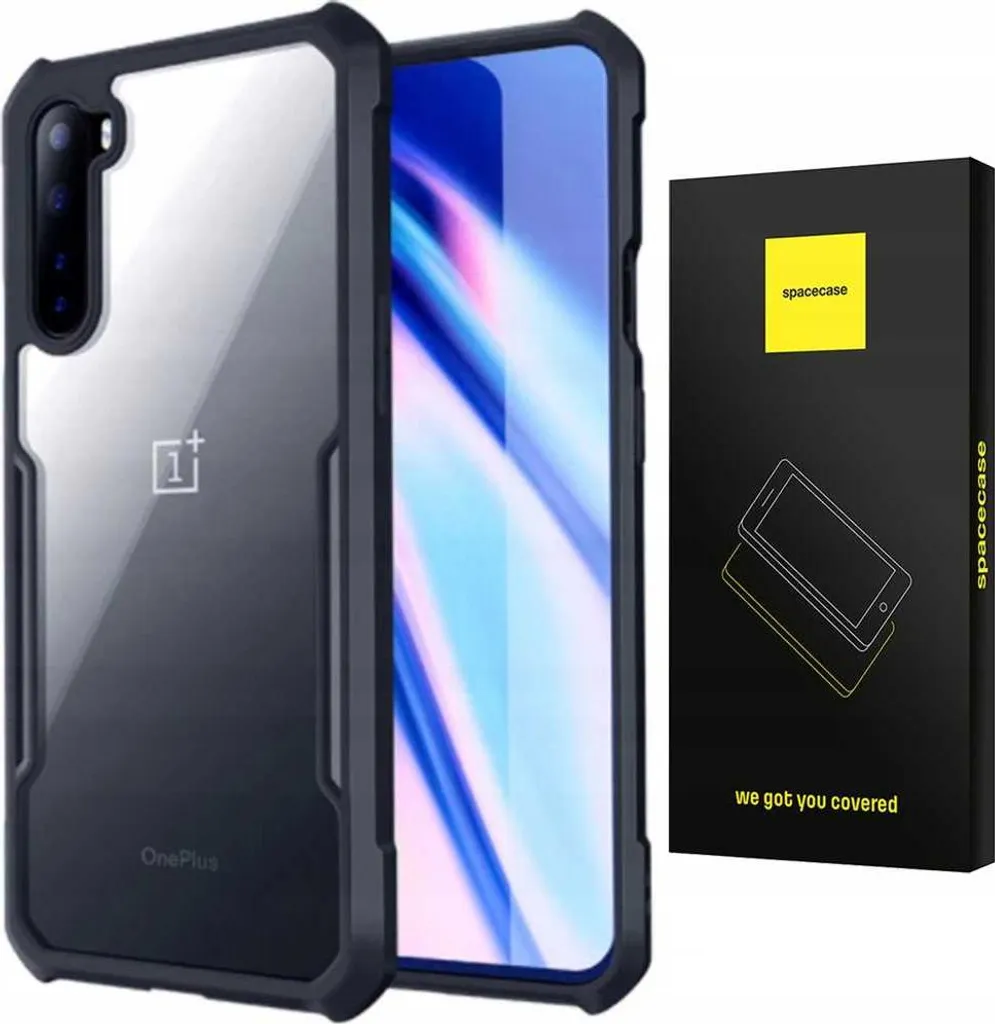 Protection Oneplus Nord noir pour chantier et sport SPACECASE Beetle