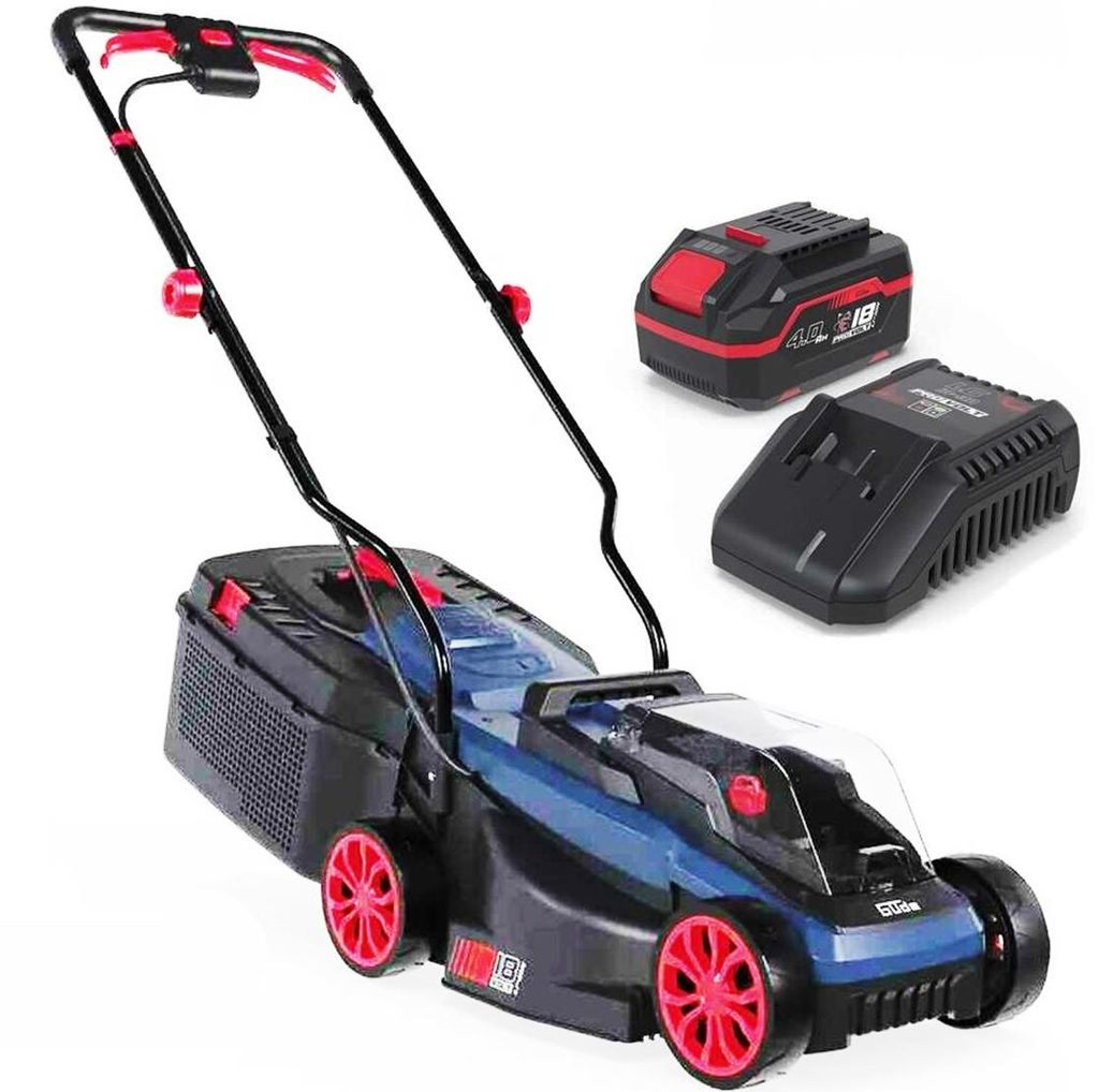 GÜDE City Rasenmäher RM 18-0.32 BL 18V 32 cm, Akku 4.0 Ah, Produktbild 