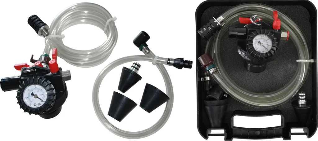 BGS 9502 Kit Spurgo Radiatore e Riempimento Sottovuoto Professionale