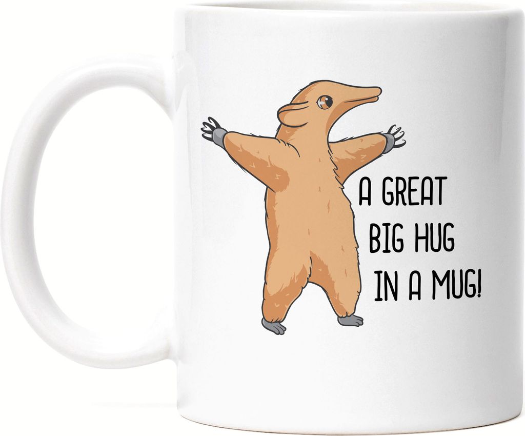 A Big Hug In A Mug Tasse Umarmung Geschenkidee Freundin Freund Familie Süß Niedlich