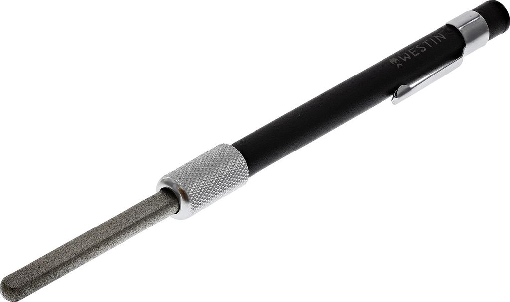 Westin Diamond Pen Hook Sharpener Small 13 cm Black