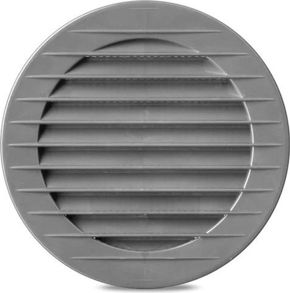 Runder Kühlergrill Mit Gitter Fi 100 Grau - Rx 02-148