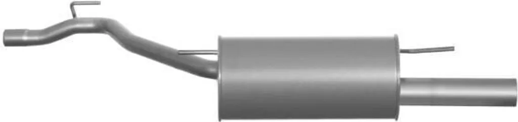 Silencieux VEGAZ VS-339 en acier aluminisé pour VW Transporter IV 70E