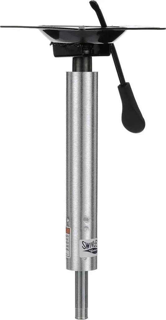 Pied de siège télescopique pour bateau Attwood réglable de 35 à 43 cm