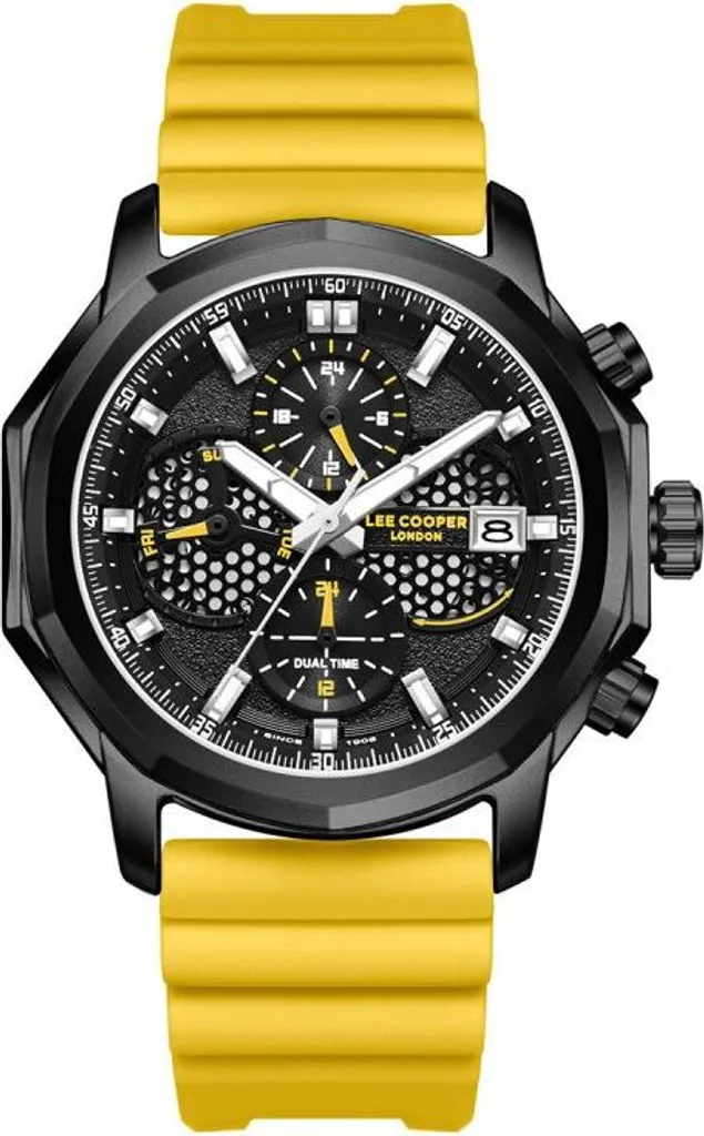 Montre Bracelet pour Hommes Lee Cooper Igor LC08238.654 en Métal de Luxe