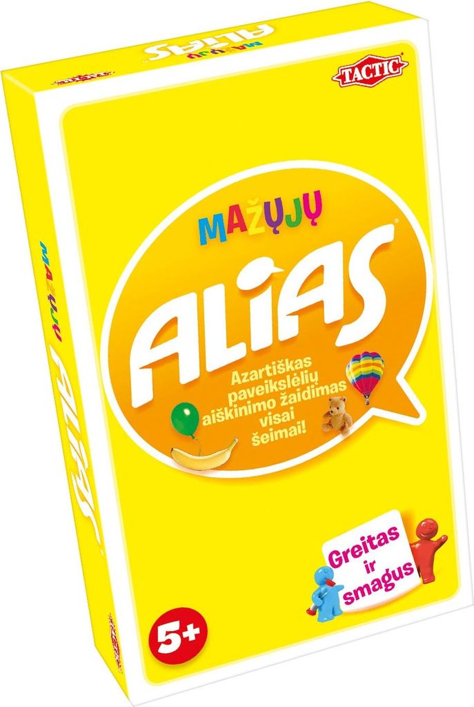 Taktik-Brettspiel Kids Alias Travel (auf Litauisch)