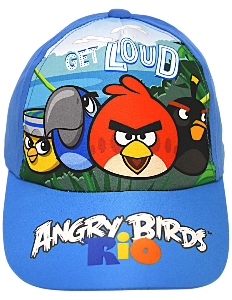 Basecap Angry Birds - Get Loud Hellblau 52 cm