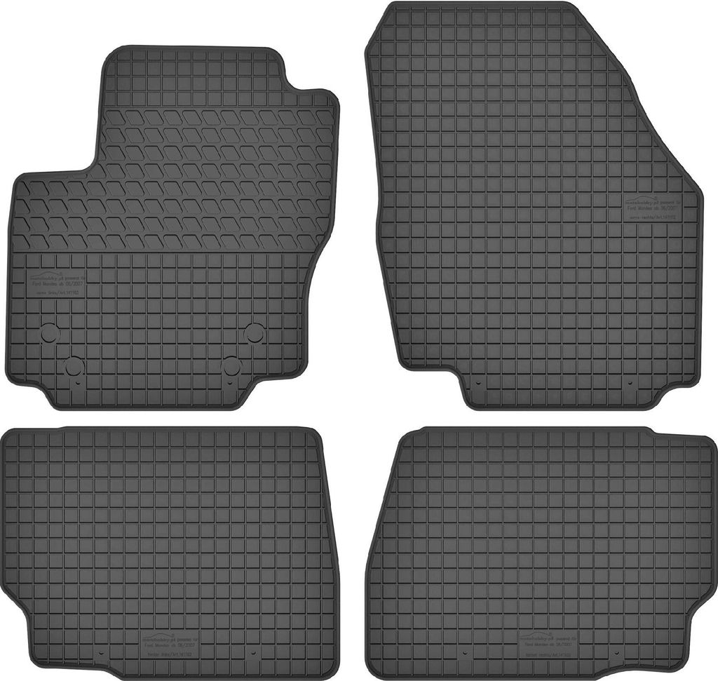 Gummimatten Gummi Fußmatten für Ford Mondeo MK4