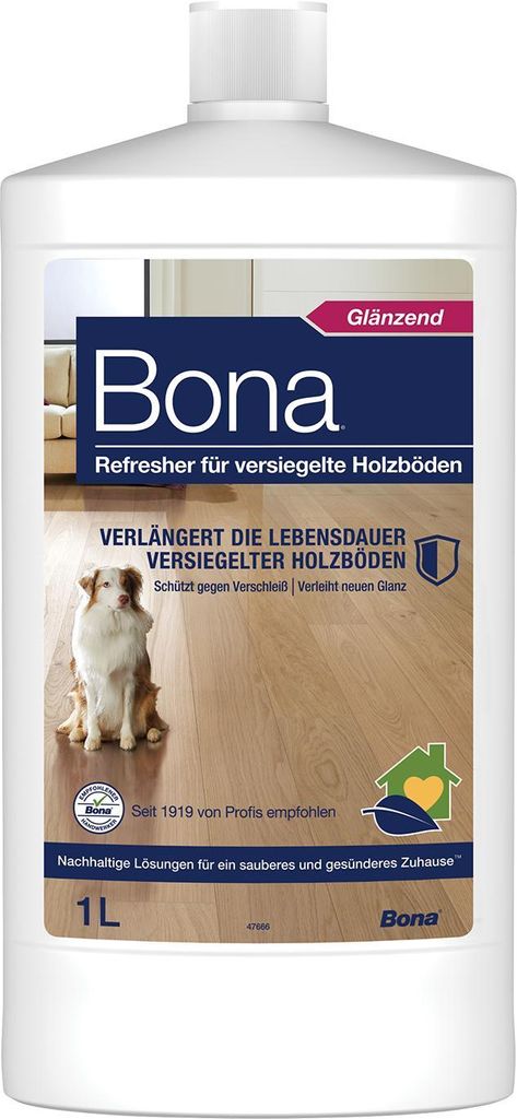 Bona Parkett Refresher für versiegelte Holzböden 1 L, Produktbild 