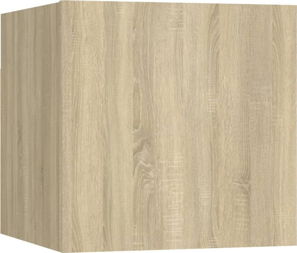 Nachttisch Sonoma-Eiche 30,5x30x30 cm Holzwerkstoff