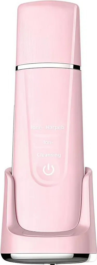 Nettoyant Facial Ionique et Spatule Ultrasonique pour Peau Nette Rose INF