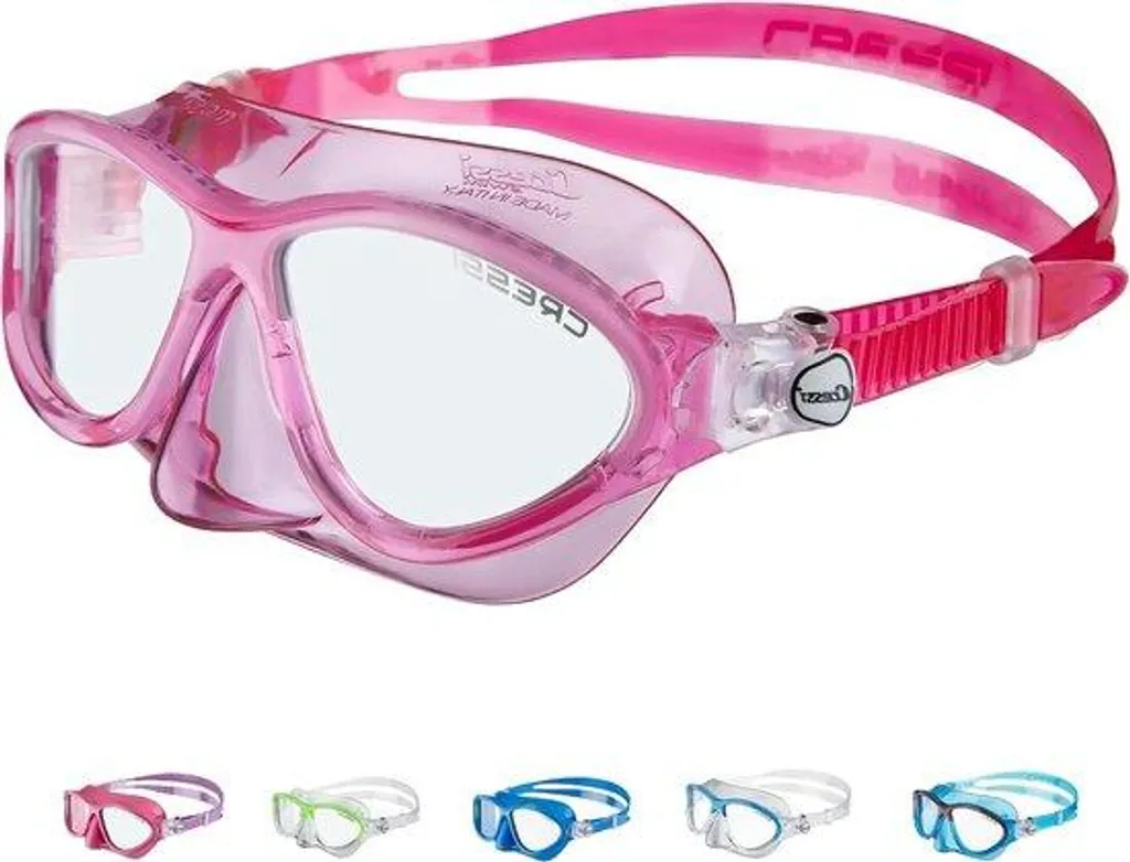 Lunettes natation hypoallergéniques 7-15 ans avec verres robustes