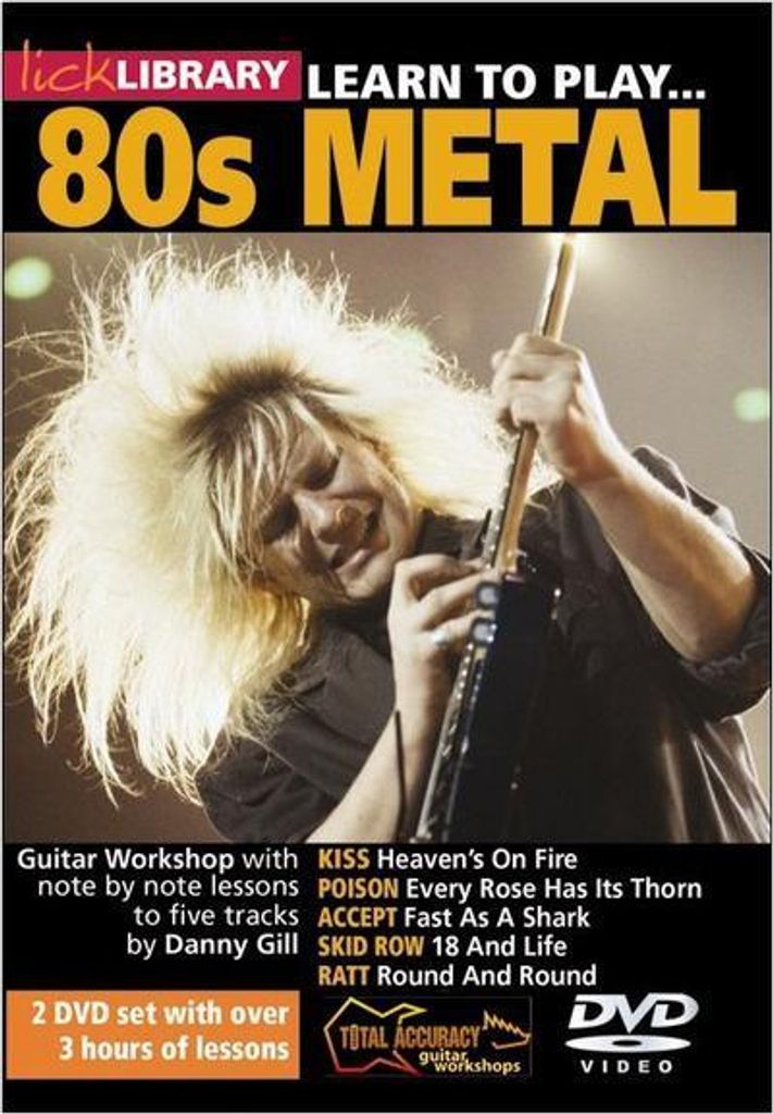 80er Jahre Metalfor-Gitarre spielen lernen