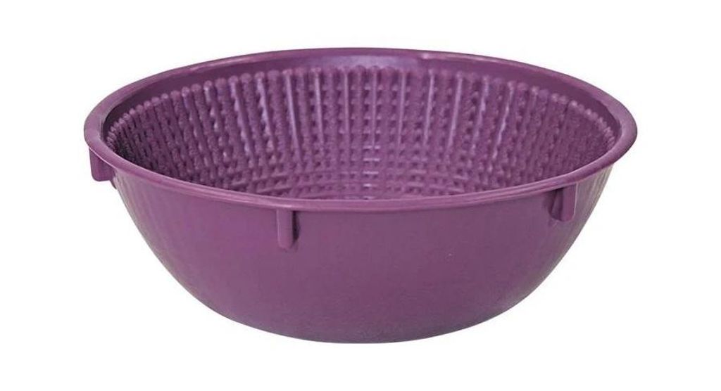 Brotform Garkorb Antibac PP-Kunststoff Antibakteriell Lila rund °19cm/500g hygienisch + spülmaschinenfest