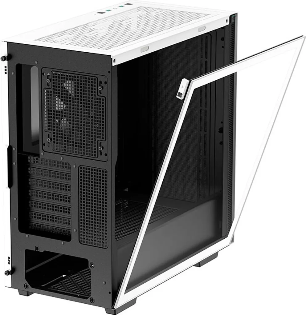 DeepCool CH510 Blanc Boîtier PC pour Setup Gaming Épuré et Clair