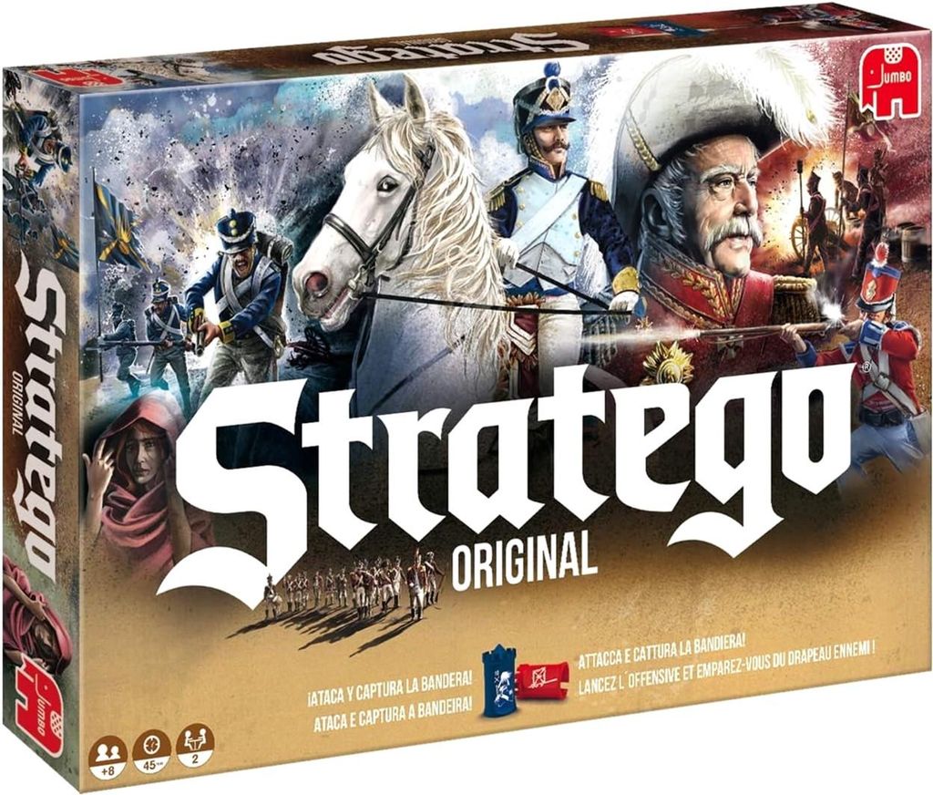Jumbo Stratego Original - Party Game Stratego Original Image du produit 