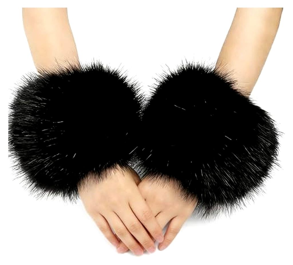 Flauschige Handgelenkmanschetten für Erwachsene, Winterliche Armstulpen für die Arme, Fell-Armband | Für Festpartys und Outdoor-Aktivitäten wie...