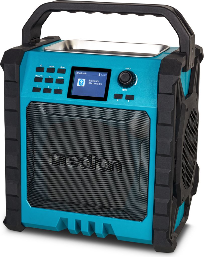MEDION P66896 Baustellenradio (DAB Plus, DAB+/UKW, Produktbild 