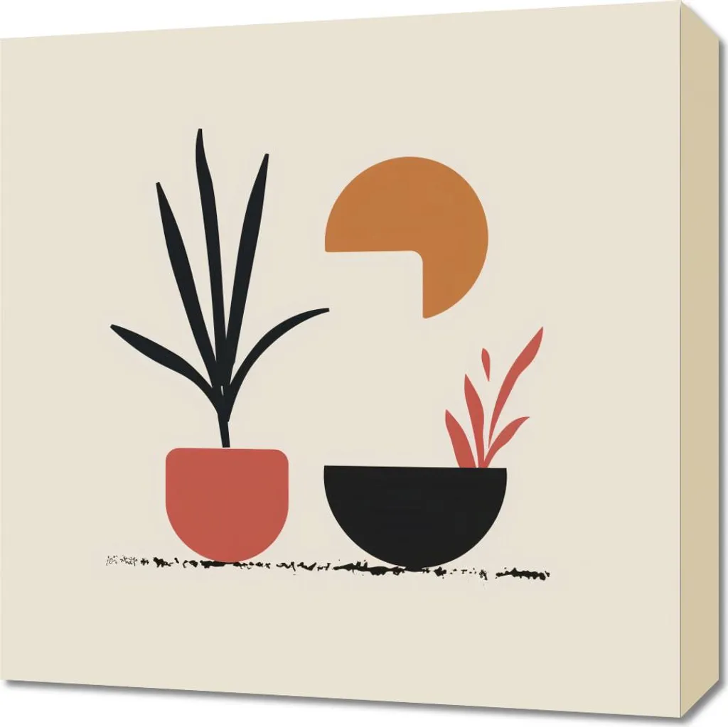 Design Garden Quadro 50x50 | Verde Verticale per Ufficio e Casa