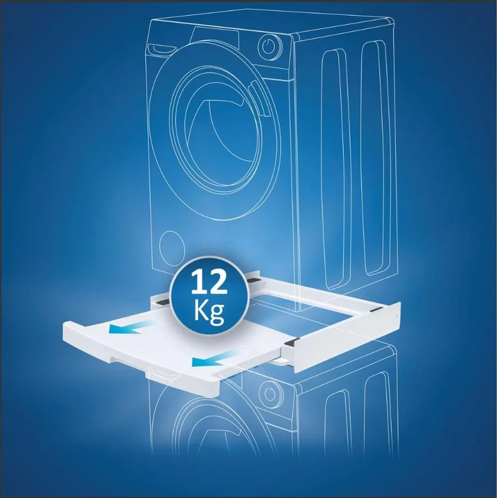 Care + Protect Kit d'empilage universel lave-linge et sèche-linge avec tablette