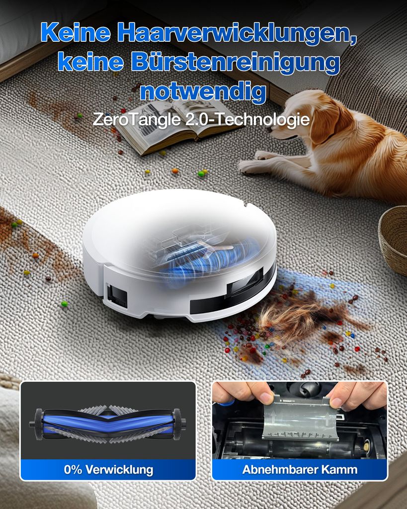 Ecovacs DEEBOT T50 MAX PRO OMNI BLACK Obrázok produktu 33