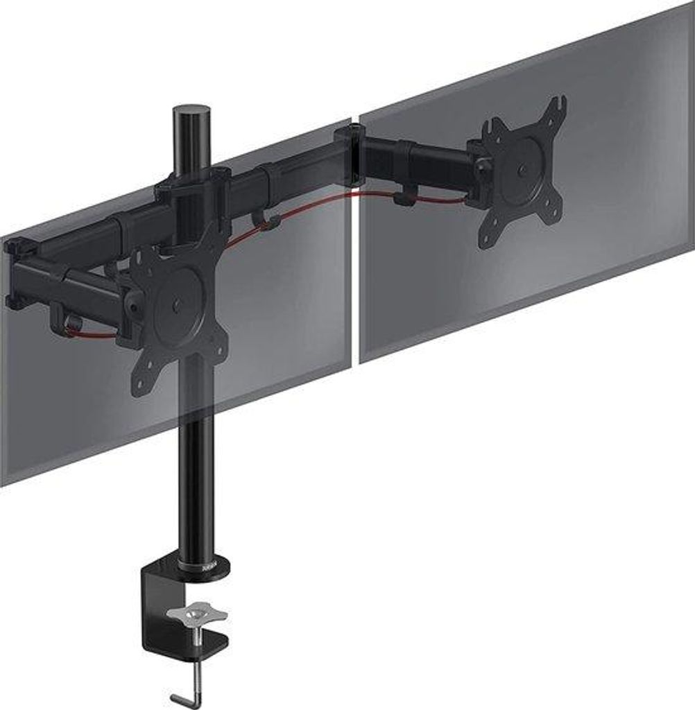 Laptop Monitorbeugel aus Metall, 360-Grad-Drehung, für Bildschirmgrößen bis 27 Zoll