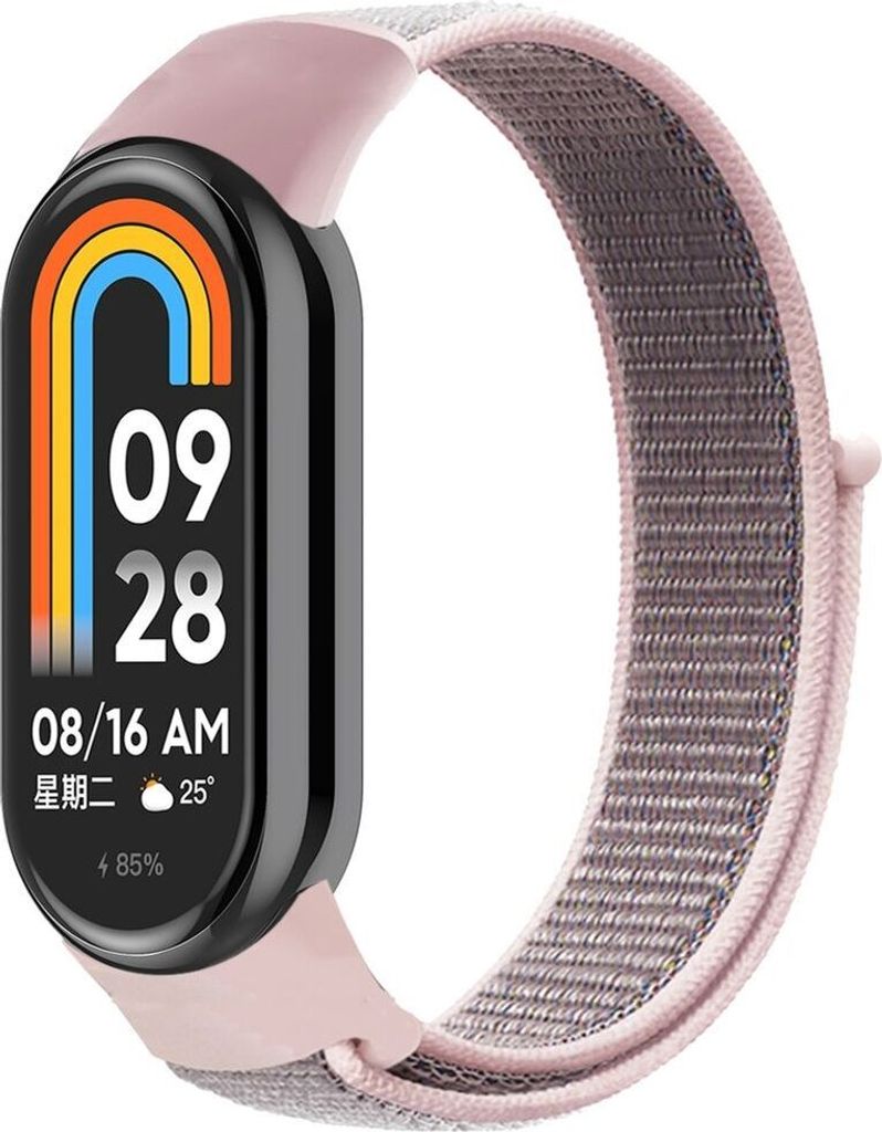 Gewebtes Nylon Loop Uhrenarmband für Xiaomi Mi Band 8, Produktbild 