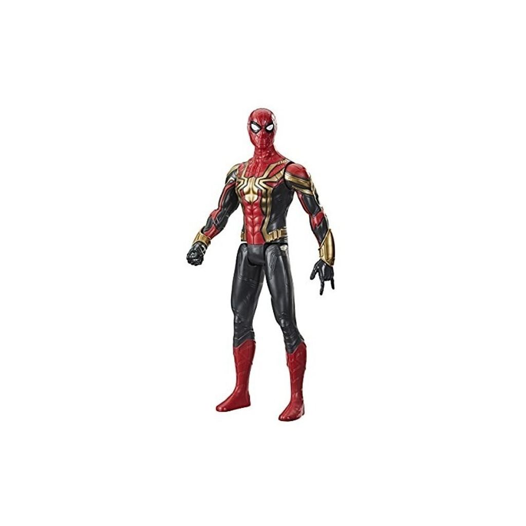 Hasbro Marvel SpiderMan Titan Hero Series SpiderMan With Iron Spider Integration Suit