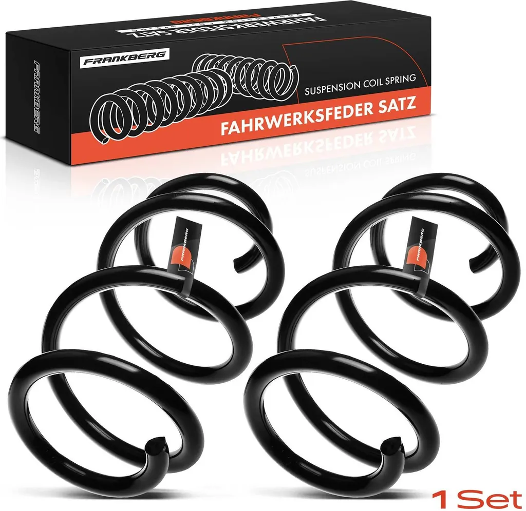 Jeu de 2 Ressorts de Suspension Avant Audi A3 8P 2.0L Essence et Diesel