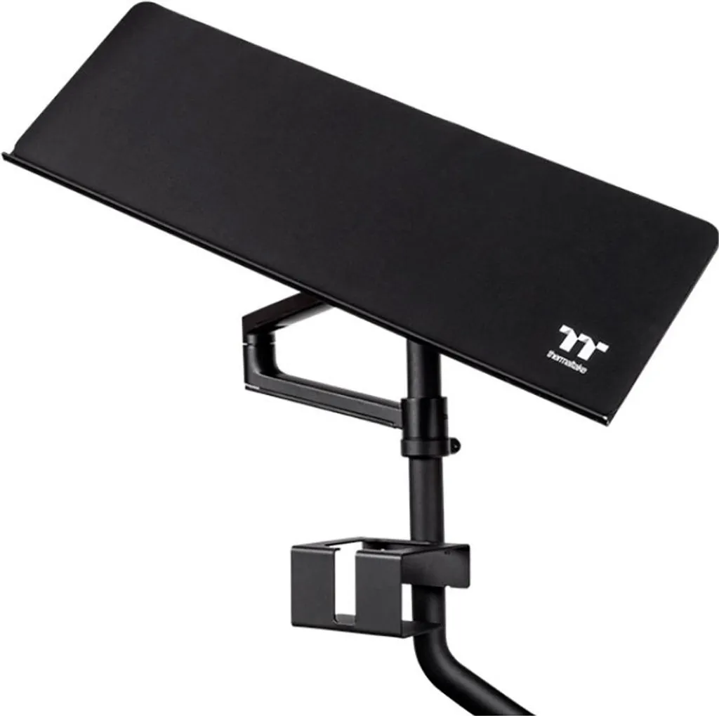 Thermaltake Kbasbb Support de Clavier Gamer Ergonomique Noir One Size