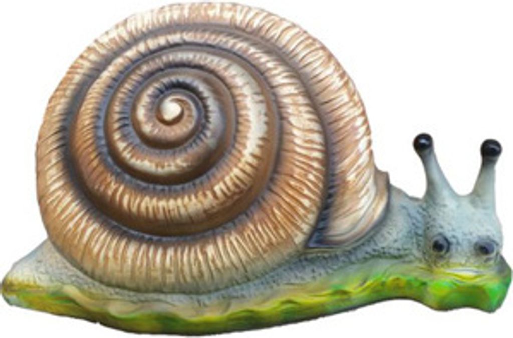 Schnecke Statue Garten Figur Dekoration Statuen Skulptur Deko Figuren Plastik