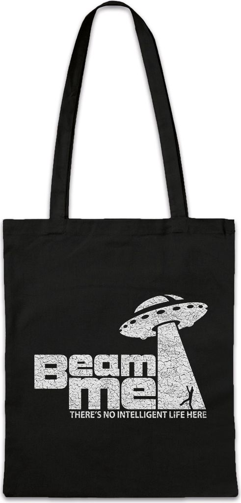 Urban Backwoods UFO Beam Me, Stofftasche, Farbe: Schwarz