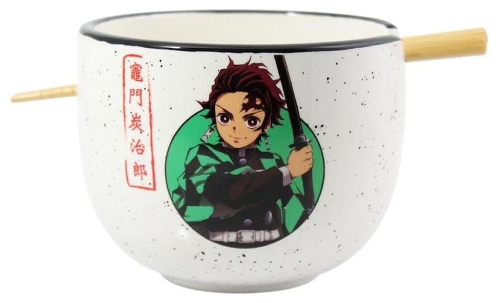 Ciotola per ramen da 414 ml con palme - Set Tanjiro, Immagine del prodotto 
