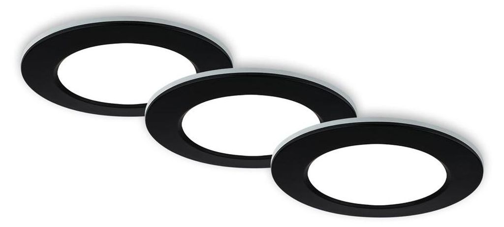 BRILONER - Set di 3 luci da incasso LED a soffitto, luci da Immagine del prodotto 