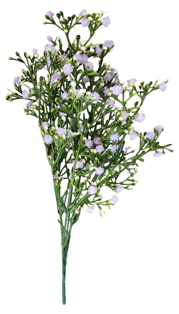 Künstliche Schleierkrautblüten, pflegeleichte Kunstblumen, realistische künstliche Blumen mit flexiblen Stielen für Heim-, Hochzeits- und Party...