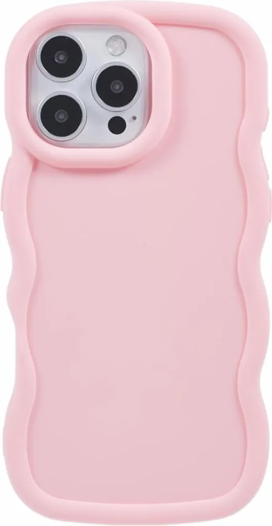 Custodia Antiurto iPhone 16 Pro Max - Phonesta Wavy Rosa