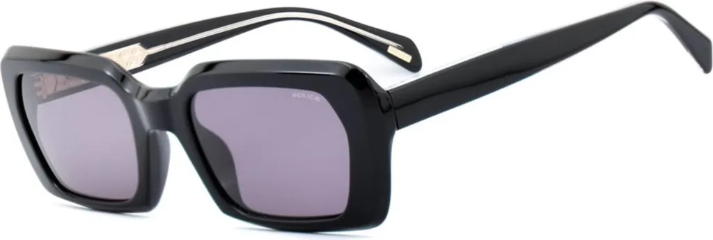 Police SPLG21 Lunettes de soleil avec monture légère et verres teintés