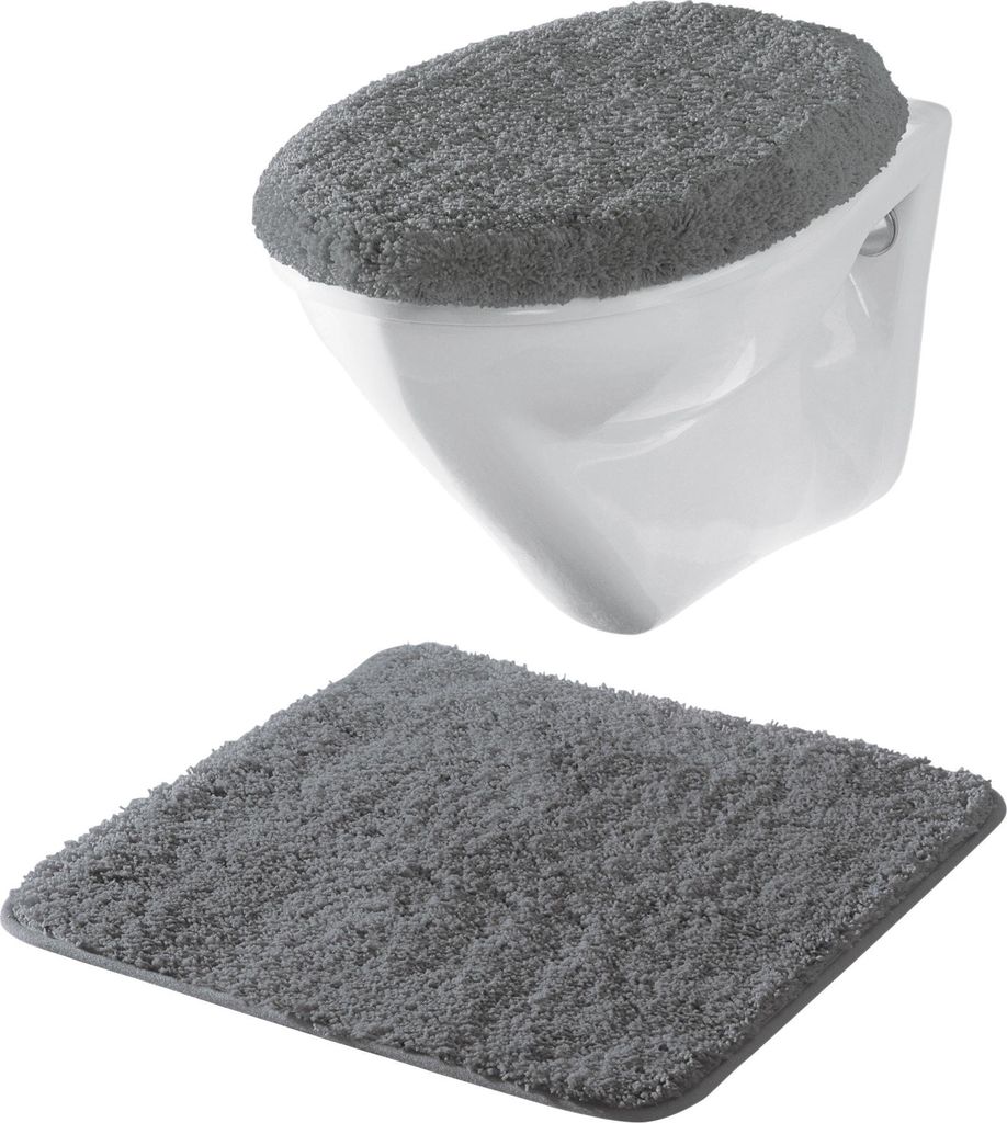 Erwin Müller Hänge-WC-Set Rhodos" 2-teilig anthrazit Produktbild 