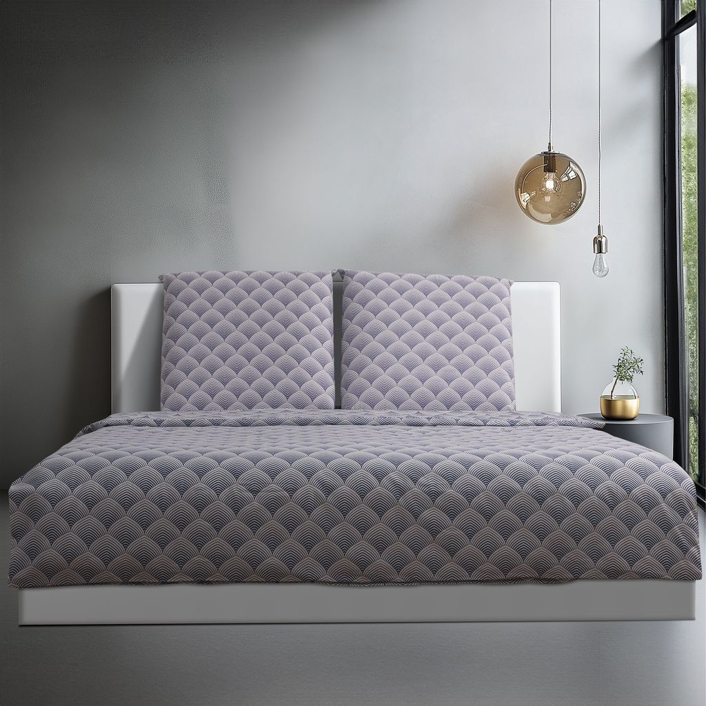 JEMIDI Bettwäsche Set - Baumwolle - Bettwäsche-Sets - Bettbezug 200 x 220 - Doppelbett - Sommerbettwäsche - Weiße Bettwäsche 200x220 Baumwolle -