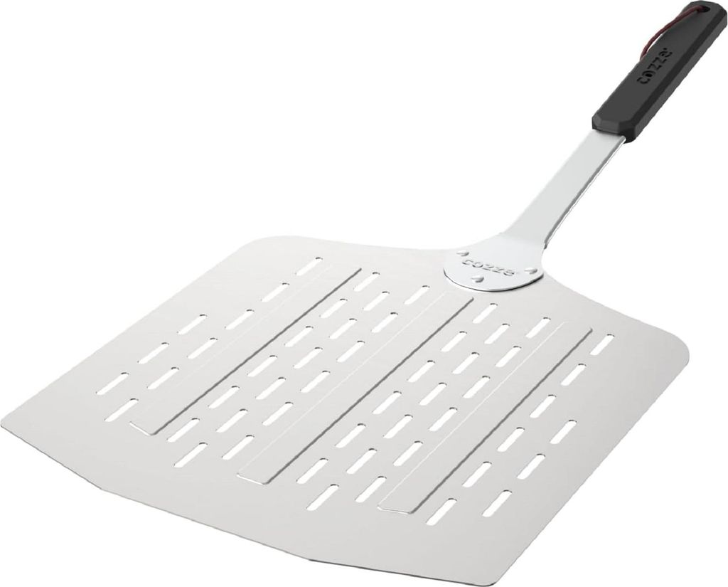 Palette à pizza en aluminium avec trous Cozze 75 x 40 x 35 Image du produit 