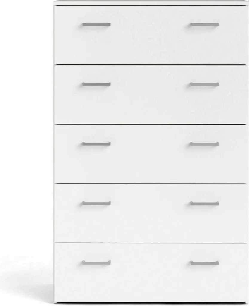 Commode SPACE Buffet Sideboard Blanc Mat pour Salon et Chambre Moderne - 10